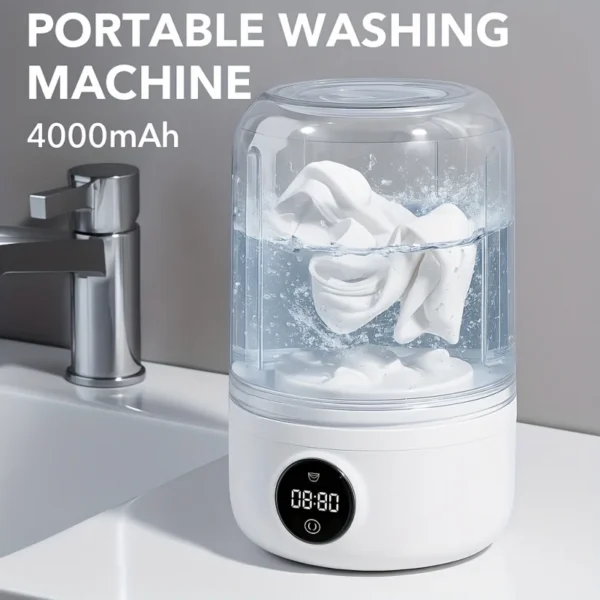 Rechargeable Mini Washing Machine Suitable for travel laundry