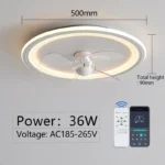 Smart Ceiling Fans With Lights Remote Control - Image 7