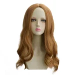 Long Wave Ginger Orange Curly Synthetic Wig