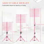 Wig Stand For Braiding Hair Braiding Rack With Tripod Stand - Image 3
