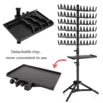Wig Stand For Braiding Hair Braiding Rack With Tripod Stand - Image 5