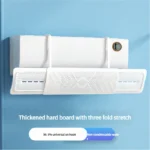 New Air Conditioner with Windshield and Anti-Direct Blowing Universal Windproof Wall-Mounted Air Outlet - Image 7