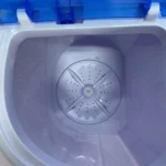 Semi-automatic Double-cylinder Plastic Washing Machine with Dryer Household - Image 4