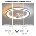 Smart Ceiling Fans With Lights Remote Control - Image 2