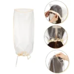 Wig Stand for All Wigs And Wig Storage Bags Adjustable Wig Bag with Drawstring Portable - Image 5