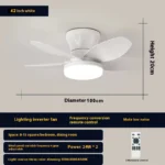 Living room Ceiling Fans with Lights and Remote - Image 11