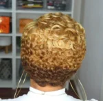 WIGERA Synthetic Short  Hairstyle  Curly Pixie Cut  Bob Wig - Image 3