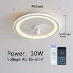 Smart Ceiling Fans With Lights Remote Control - Image 8