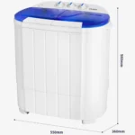 Dormitory household washing machine small quick drying double bucket elution dual-purpose baby underwear mini washing machine - Image 5