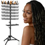 Wig Stand For Braiding Hair Braiding Rack With Tripod Stand