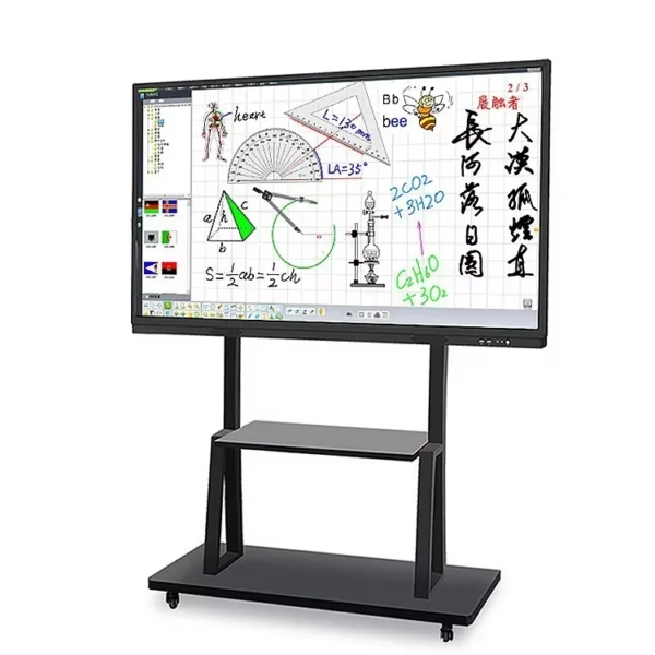 Full Size 75 Inch 4K LED Display Interact Whiteboard Smart Touch Screen Smart Board for Meeting Teaching Xx.video.xx
