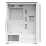 Ruix Odin PRO White Color ATX MicroATX BTX Desktop Cabinet Side Panel Tempered Glass Mesh Hollow Out Front Panel PC Case - Image 5