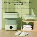 Portable Folding Washing Machine For Socks Underwear Panties Washer - Image 4