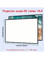 Portable Mini Projector with Full HD 1080P Support -Includes Remote Control, USB-Powered, Ideal for Smartphones, and USB Devices - Image 8