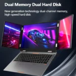 16 + 10.5 + 10.5 inch  Three screens I7-1260P 64GB DDR4 4TB SSD Windows11, reconnaissance faciale, , WIFI 6, haute définition - Image 3