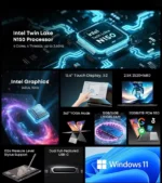 CHUWI FreeBook 2-in-1 Laptop 13.5'' Intel N150(UP to 3.6GHz) 16GB LPDDR5 RAM 512GB SSD FHD 2520x1680 WiFi 6 BT5.2 Windows 11 - Image 4