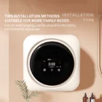 Fully automatic drum type underwear washing machine mini washing and drying integrated small underwear and sock washing machine - Image 5