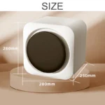 Fully automatic drum type underwear washing machine mini washing and drying integrated small underwear and sock washing machine - Image 6