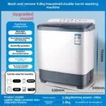 Semi-automatic washing machine  small double cylinder double barrel - Image 7