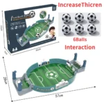 Soccer Table Football Board Game For Family Party Game Tabletop Play Ball Soccer Toys Portable Sport Outdoor Toy Gift For Kids - Image 8