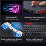 S6 laptop gamer Intel Core i9-13900HK RTX4050 6G 16.1 Inch 4800mah gaming laptop fingerprint DDR5 144 Hz lightweight laptops - Image 3