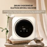 Fully automatic drum type underwear washing machine mini washing and drying integrated small underwear and sock washing machine - Image 2