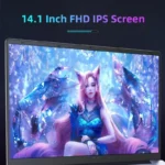 New Ultra Slim Laptop 14.1" 16GB RAM 2TB SSD Intel N3700 Notebook Gamer 1920*1080 Display Office Study Computer PC Windows 11 Pro - Image 3