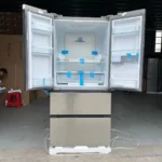 Smart 628L French Door 4-Door Refrigerator & Freezer - Smart Side-by-Side Appliance with ICE Maker - Image 2