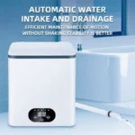 Mini Portable Washing Machine Ultrasonic Cleaning Blue-Purple Light Antibacterial for Socks Underwear Towels Small Clothes - Image 3