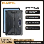Oukitel RT7 TITAN 4G Rugged Tablet 10.1 Inch FHD+ Display 32000mAh Battery 8GB RAM 256GB Storage Android 13 32MP+48MP Camera