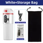 E-ACE 500ML Electric Heating Car Kettle 12V/24V Heater Cup Stainless Steel Fast Heating for SUV Truck RV Bus Camping Travel ﻿ - Image 8