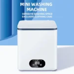 Mini Portable Washing Machine Ultrasonic Cleaning Blue-Purple Light Antibacterial for Socks Underwear Towels Small Clothes - Image 2