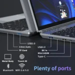 CRELANDER 4 in 1 Laptop 14 inch Touch Screen Celeron N95 16GB Ram Windows 11 Tablet PC Notebook Computer For Student Business - Image 5