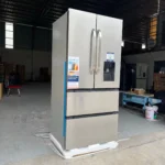 Smart 628L French Door 4-Door Refrigerator & Freezer - Smart Side-by-Side Appliance with ICE Maker