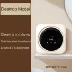 Fully automatic drum type underwear washing machine mini washing and drying integrated small underwear and sock washing machine - Image 7