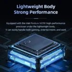 New Ultra Slim Laptop 14.1" 16GB RAM 2TB SSD Intel N3700 Notebook Gamer 1920*1080 Display Office Study Computer PC Windows 11 Pro - Image 2